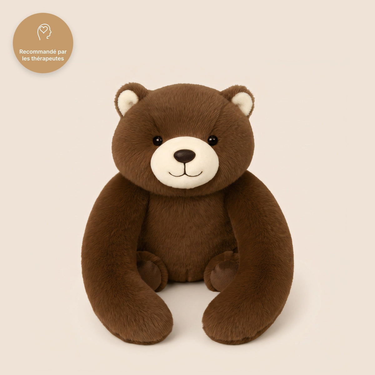 CALMIO™ Peluche lestée anti-stress apaisante - sommeil & relaxation enfant adulte - GamLight