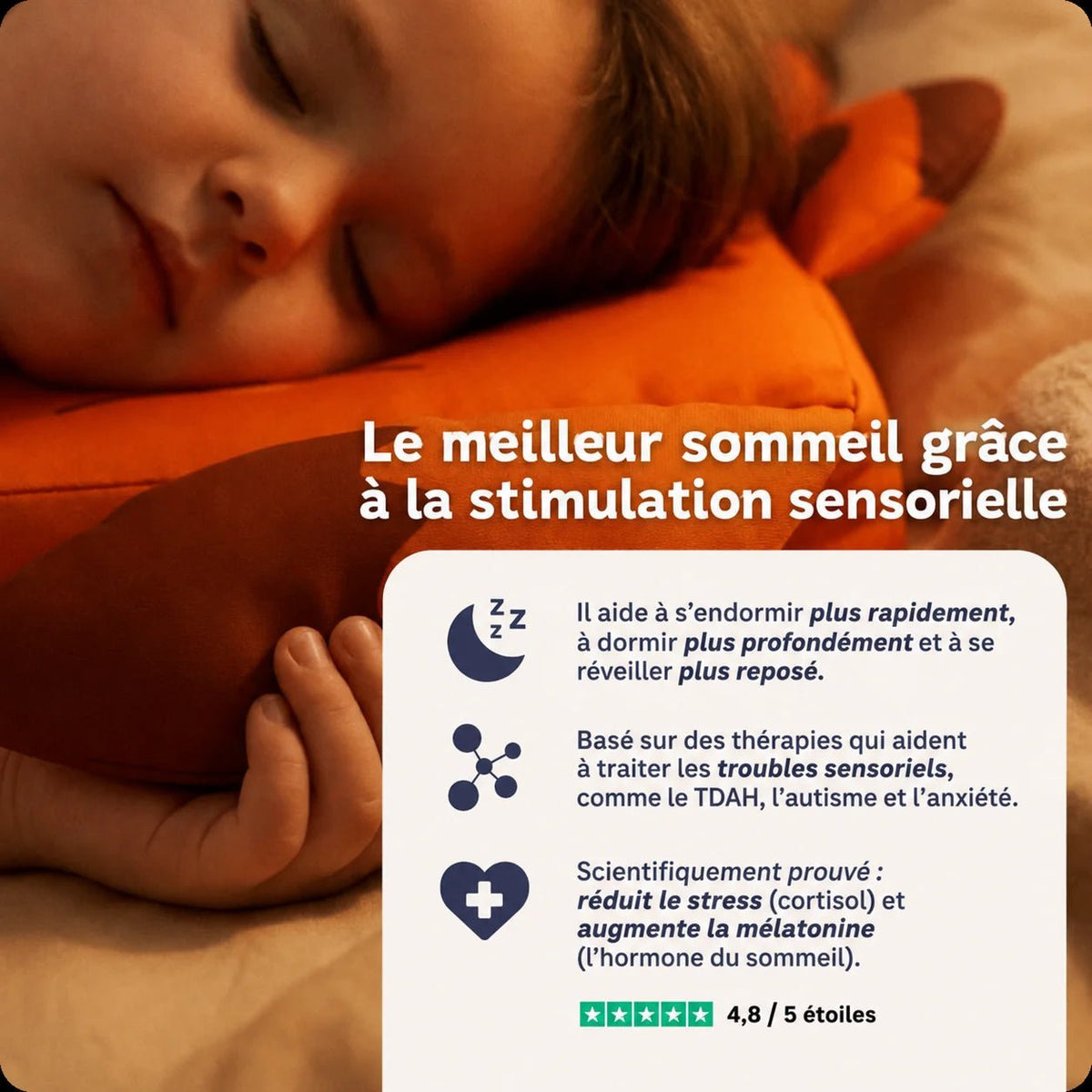 Cozio - Oreiller pour Enfants - GamLight