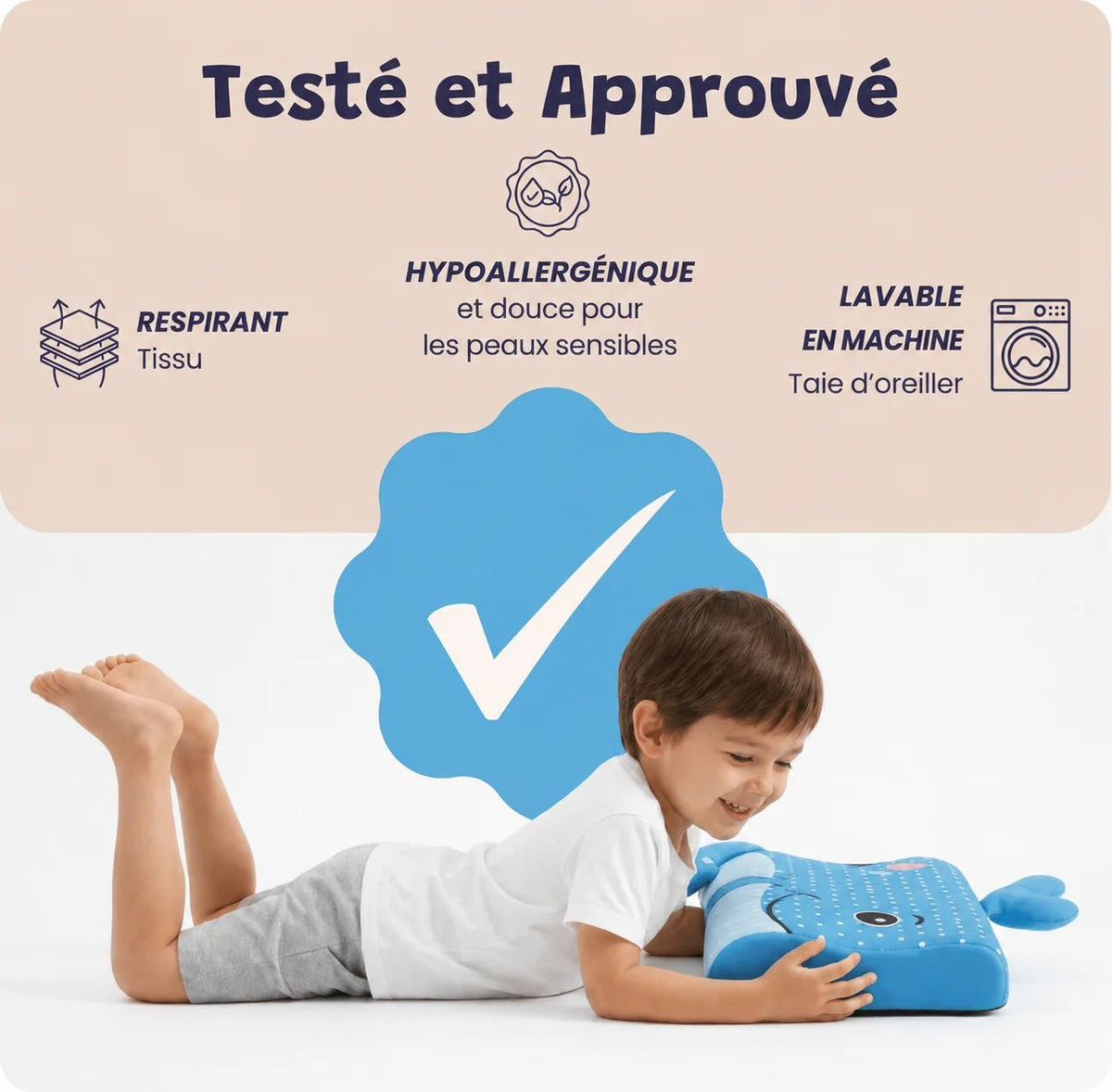 Cozio - Oreiller pour Enfants - GamLight